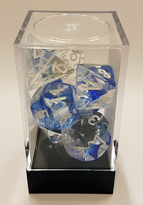 Tärningsset - Nebula Dark Blue (CHX27466) - Brädspel
