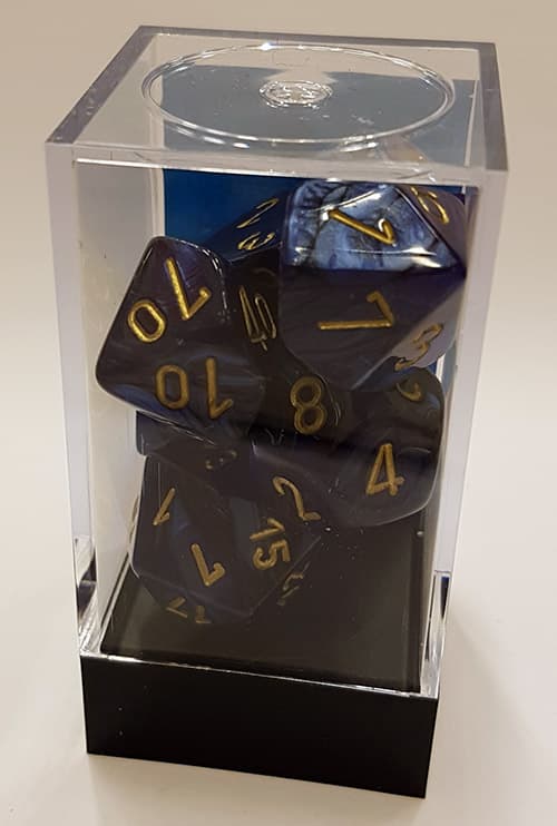 T?rningsset - Scarab Royal Blue (CHX27427) - Brætspil