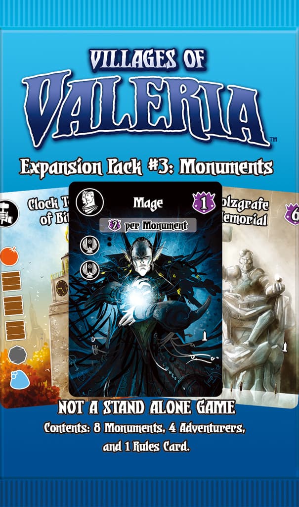 Villages of Valeria: Monuments - Brætspil
