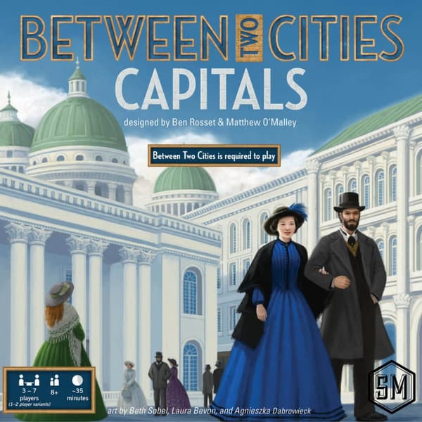 Between Two Cities: Capitals - Brettspil