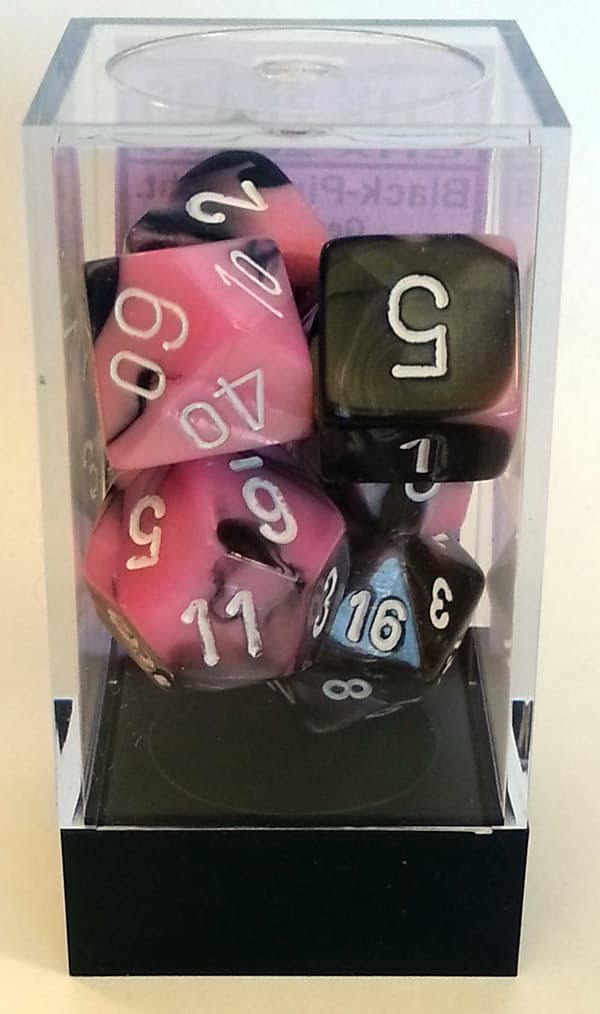 T?rningsset - Gemini Black Pink (CHX26430) - Brettspil