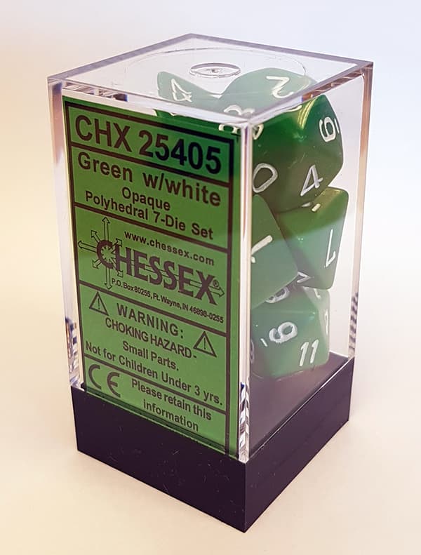 T?rningsset - Green White (CHX25405) - Lautapeli