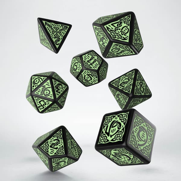 T?rningsset - Celtic Black & green (SCER21) - Lautapeli