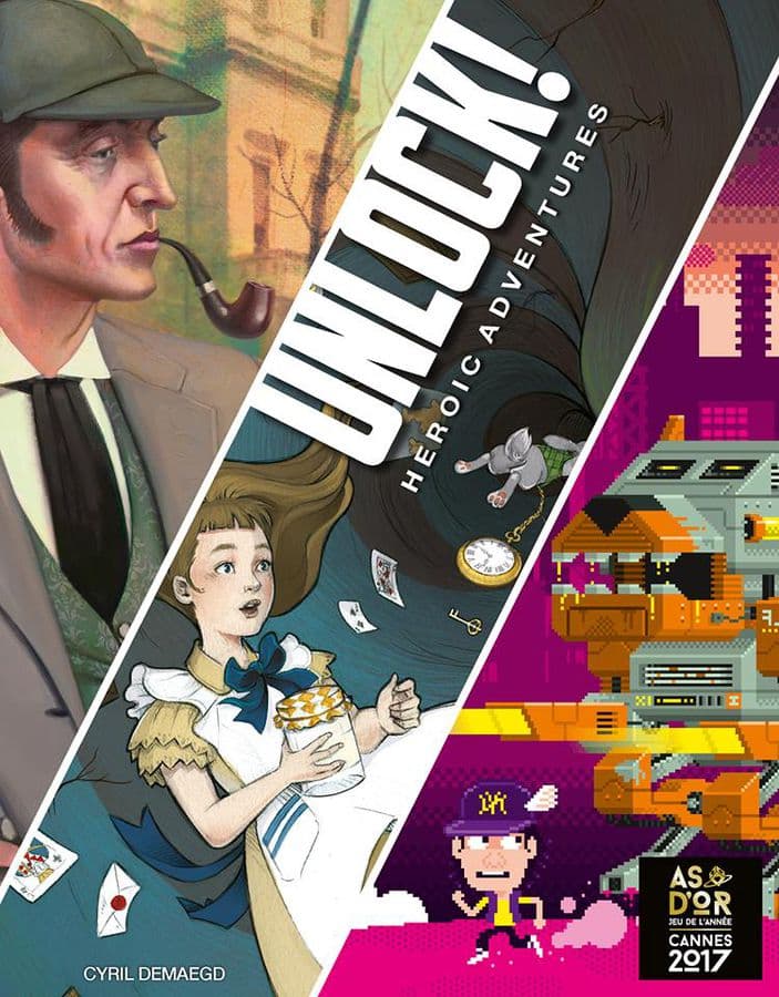 Unlock 5: Heroic Adventures - Lautapeli
