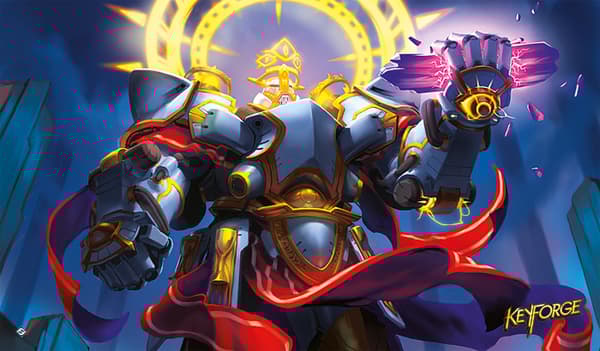 KeyForge - Grim Resolve Playmat - Kortspel