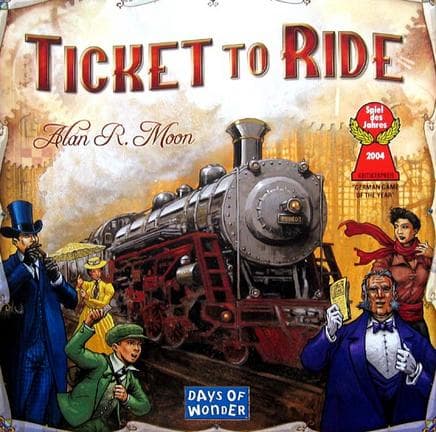 Spill Ticket To Ride, USA, Brettspill (SE/NO/DK)