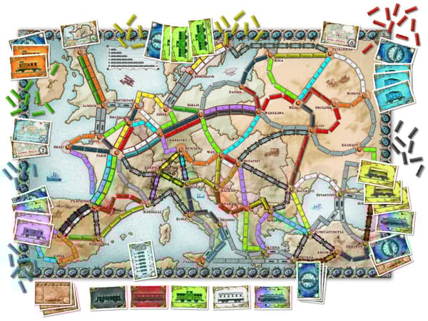 Ticket to ride Europe (SE/NO/DK)
