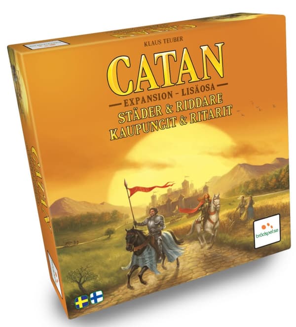 Catan: Städer och Riddare Expansion (SE/FI)