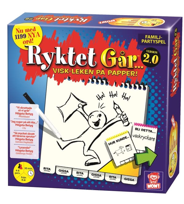 Ryktet går 2.0, Sällskapsspel (SE), WoW