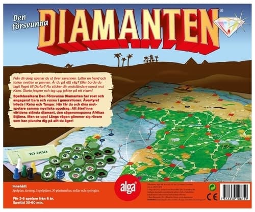Den försvunna Diamanten, Alga (SE)