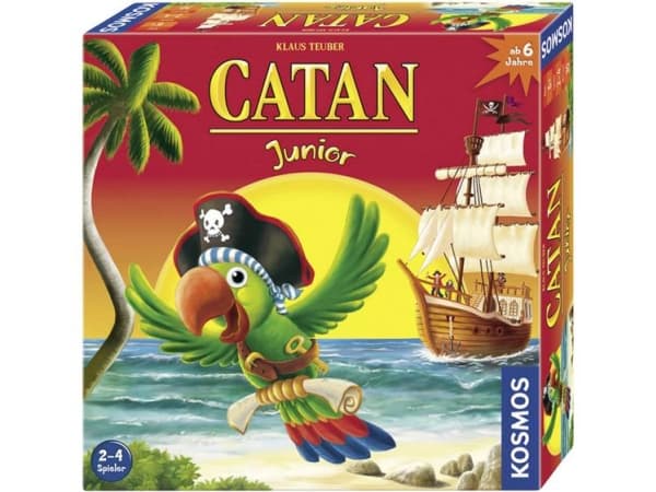 Kosmos Catan Junior, Strategi, Barn och vuxna, Pojke/flicka, 10 år, 298 mm, 298 mm - Tysk version.