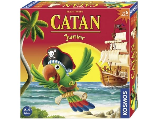 Kosmos Catan Junior, Strategi, Barn och vuxna, Pojke/flicka, 10 år, 298 mm, 298 mm - Tysk version.