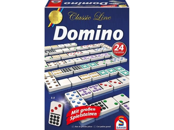 Schmidt Spiele Domino, Brettspill, Tile-based, 6 år, Familiespill