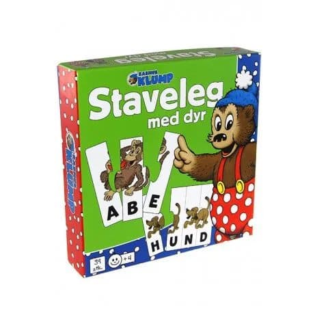 Rasmus Klump - staveleg med dyr