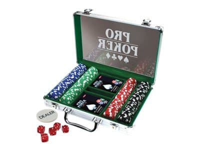 Tactic - ProPoker Case 200 Chips - spilltilbehør - kortspill