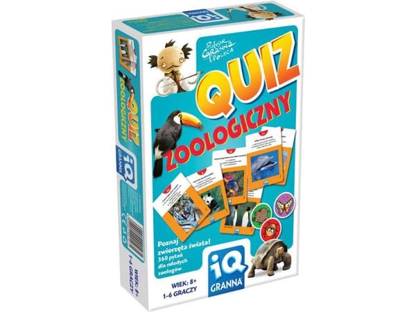 Granna GRANNA IQ Game Zoology Quiz - 00203