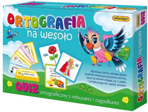 Adamigo Gra Quiz Oikeinkirjoitus na Wesoło - 6168