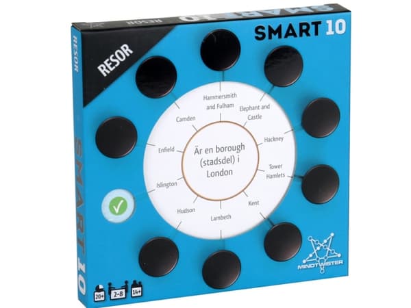Smart10 Frågekort Resor
