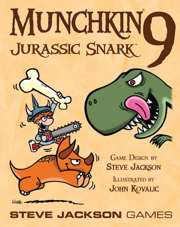 Munchkin 9: Jurassic Snark - Brettspil