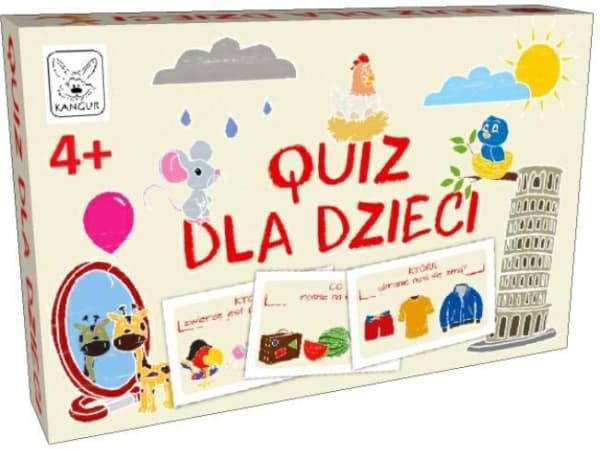 Kangaroo Quiz for children 4+