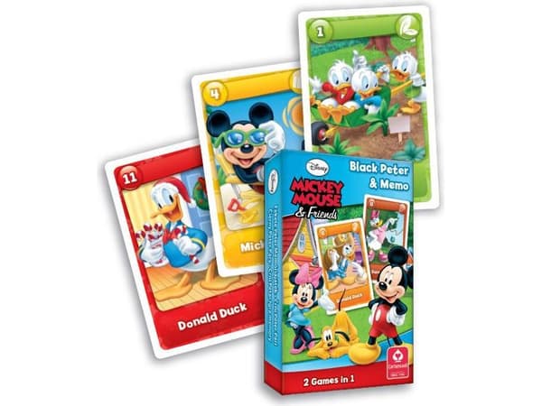 Mickie Mouse svart piotru? Spelkort