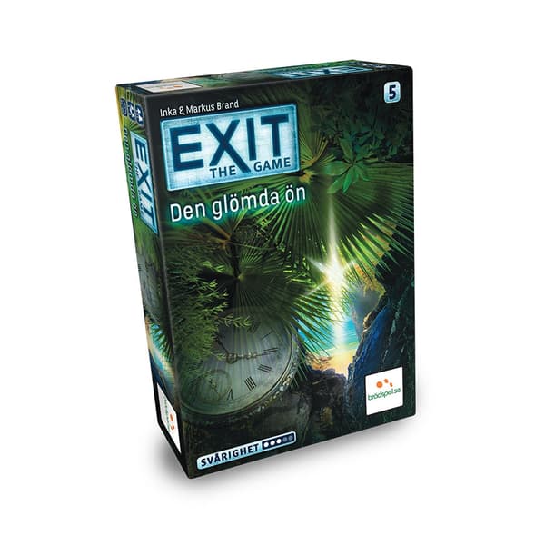 EXIT (svensk version): Den Glömda Ön - BrÃ¤dspel