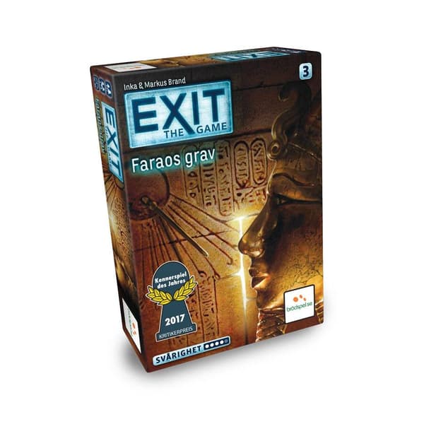 EXIT (svensk version): Faraos Grav - Brädspel