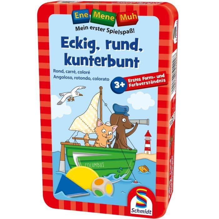 SCHMIDT SPIELE Lomme firkantet firkantet farve - Am Stram Gram