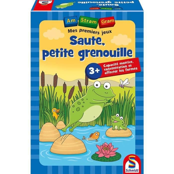 SCHMIDT SPIELE Brætspil Saute small frog - Am Stram Gram
