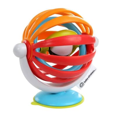 BABY EINSTEIN Aktivitetslegetøj Sticky Spinner - flerfarvet