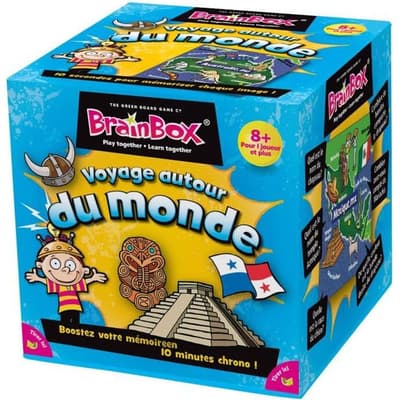 ASMODEE - BrainBox-matka ympäri maailmaa - Lautapeli