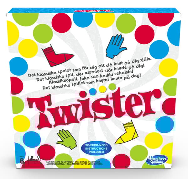 Twister, Hasbro (SE/FI/NO/DK)