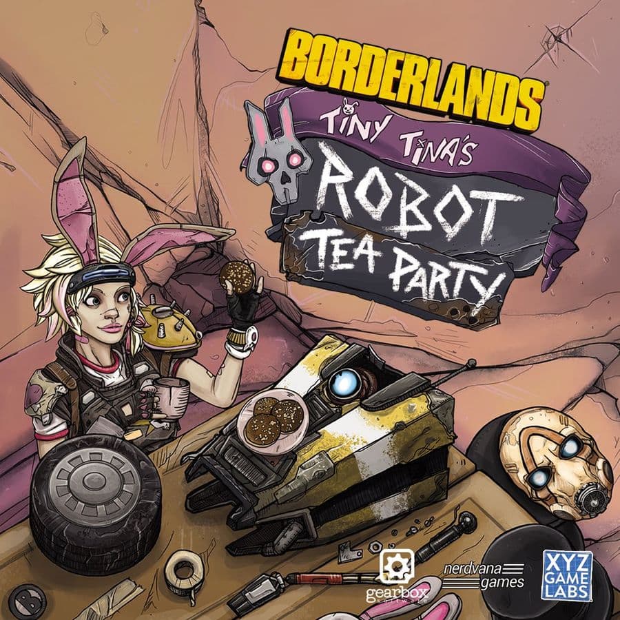 Borderlands: Tiny Tinas Robot Tea Party - Lautapeli