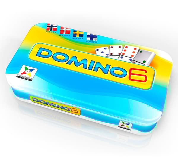 Dominoes (Double 6 in Tin) - Brettspil