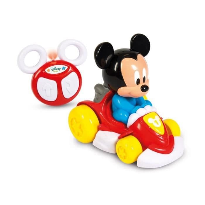 CLEMENTONI Disney Baby - Mickey Mouse Radiostyrd bil - Tidigt lärande spel