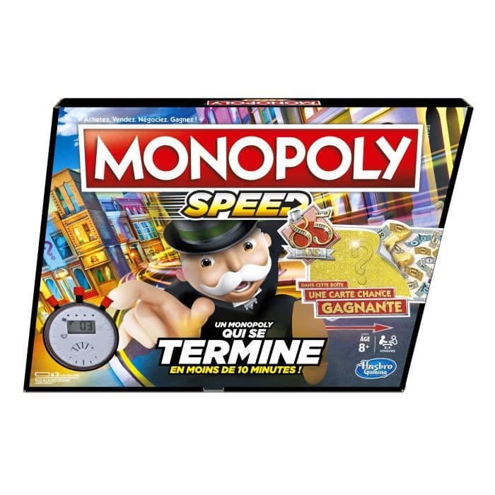 Monopolhastighed - Brætspil - Brætspil - Fransk version - La Chance Vous Sourit