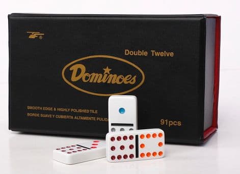 GRAPET Gra Domino 91 szt. w etui 12XVCD