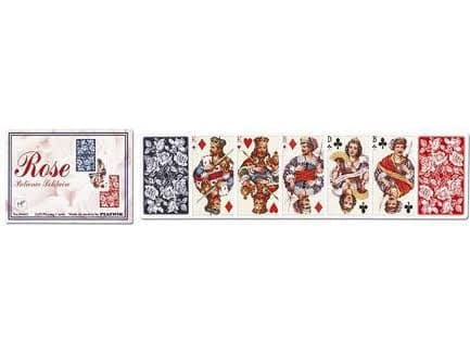 PIATNIK SOLITAIRE CARDS ROSE