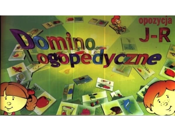 Samo-pol Game - Logopediset dominopelit J-R SAMO-POL - 188083