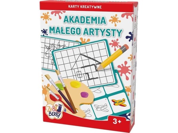 Trefl. Little Artist Academy Creative TREFL cards