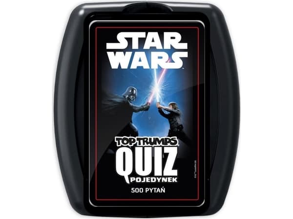 Winning Moves Gra Top Trumps Quiz Star Wars Pojedynek