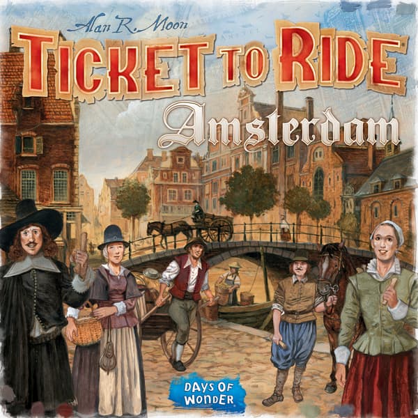 Ticket To Ride: Amsterdam (Nordisk version) - Brädspel