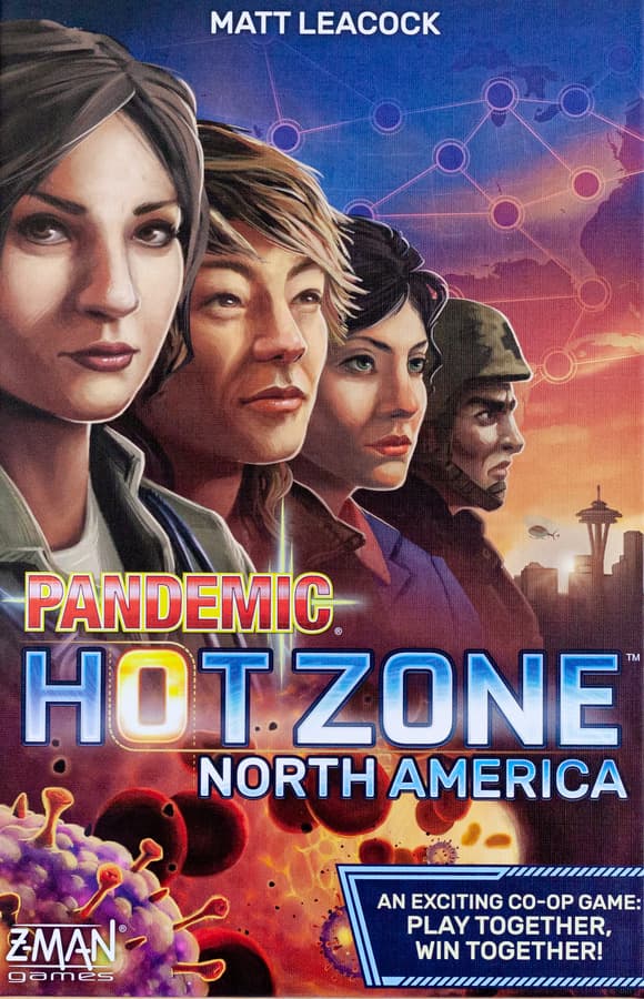 Pandemic Hot Zone North America (Nordisk version) - Brädspel