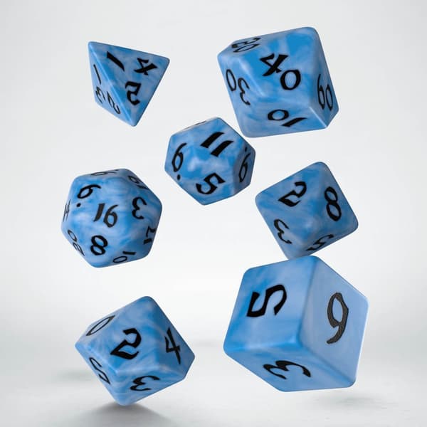 T?rningsset - Classic Runic Glacier & black (SCLR2C) - Brettspil