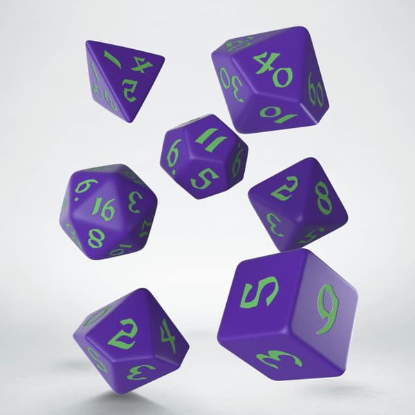 T?rningsset - Classic Runic Purple & green (SCLR76) - Lautapeli