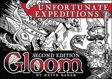 Gloom 2nd Ed. Unfortunate Expeditions - Lautapeli