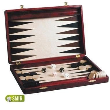 Smir - BACKGAMMON MAHOGANY 28X15 CM