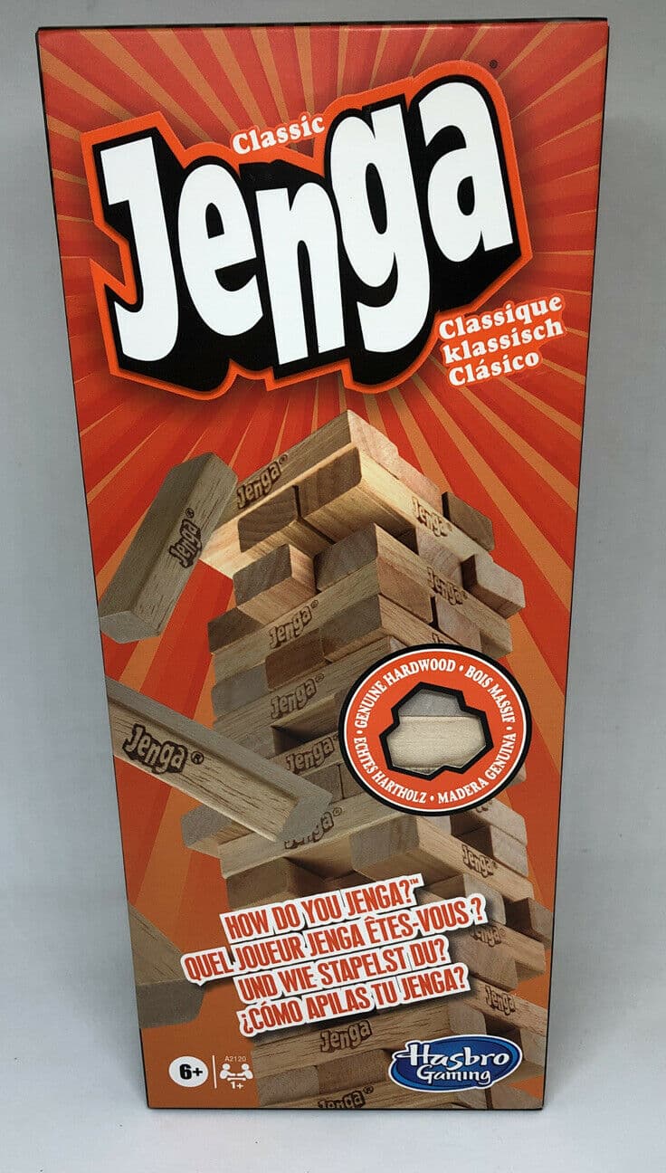 Jenga Classic - Engelsk Version - Brädspel