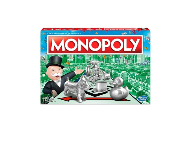 Hasbro Monopoly Classic, Liiketaloudellinen simulaatio, Aikuiset & Lapset, 8 vuosi/vuosia
