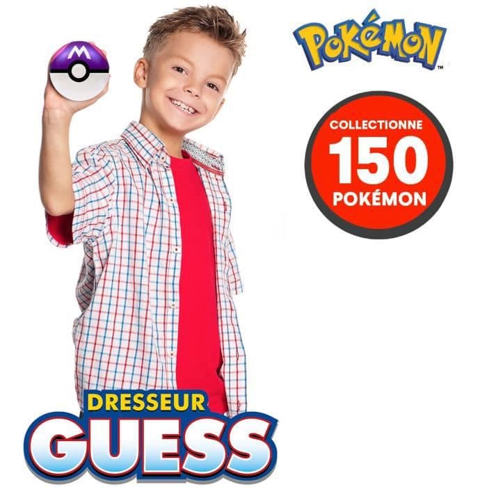Bandai Pokemon Trainer Guess The Adventures Of Sacha Poke Ball Interaktivt Elektroniskt Spel Talar Franska Cdon